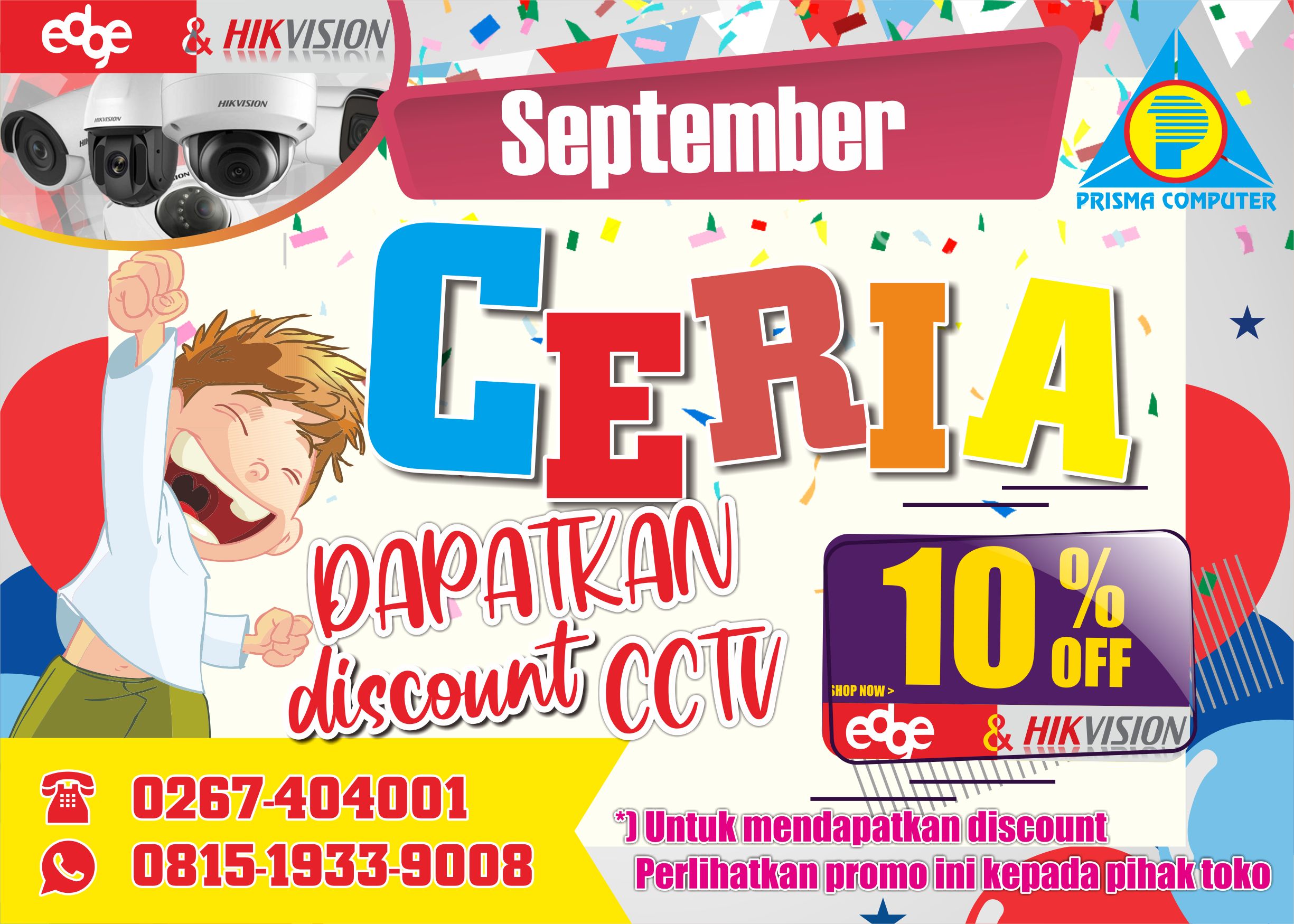 PROMO CCTV INFO >>>..Promo Bulan ini GAAEEEES.....!!!!